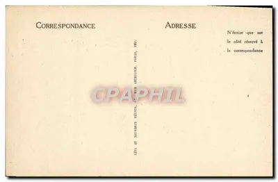 Cabourg — Ogród i Kasyno — L.L. n°186 — Rewers