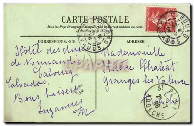 Cabourg — Plaża i Wielki Hotel — LL. n°33 — Rewers