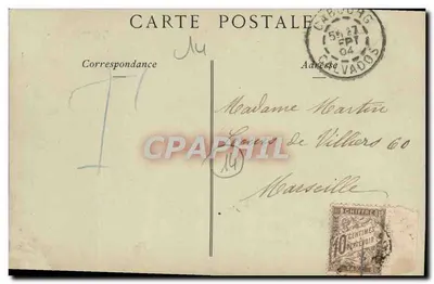 Cabourg — Chalety — Zbiór ND. Fot. — Rewers