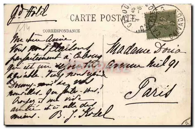 Cabourg — Panorama e as Villas — LL. n°31 — Verso