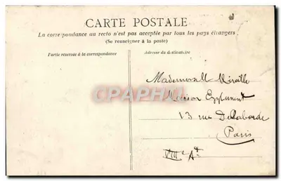 Cabourg — La Digue, strona wschodnia — kolekcja AD — Rewers