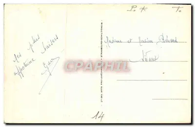 Cabourg — Publiczny ogród — n°153 — Rewers