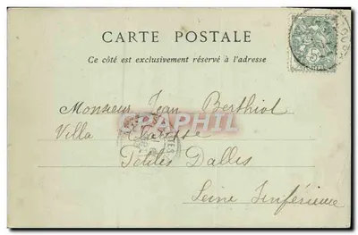 Cabourg — Promenada nad Morzem — kolekcja Amitié's L. Cordeau ND. Fot. — Rewers