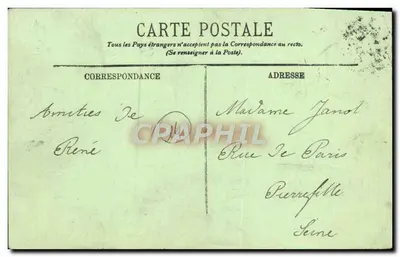Cabourg — Widok na Houlgate z Digue — LL. n°68 — Rewers