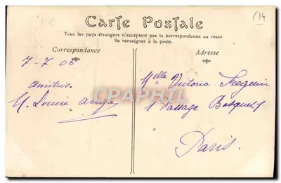 Cabourg — O Calvário — ND. Fot. — Verso