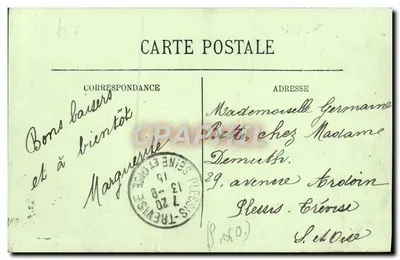 Cabourg — Interno della Chiesa — LL. — n° 106 — Verso