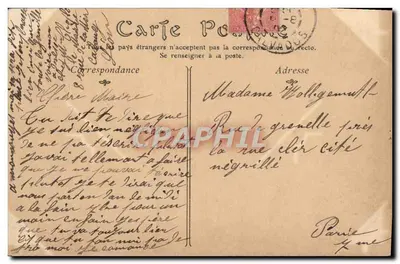 Cabourg — Visão geral tirada da Villa Foucher de Careil — Verso
