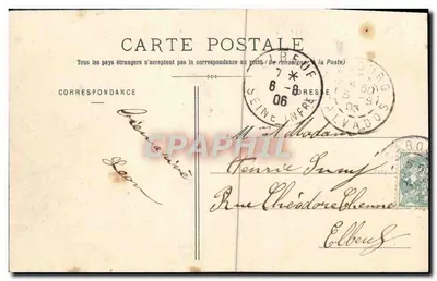 Powrót z rybołówstwa — Cabourg — L'Éle-Adam — Rewers