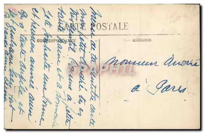 Clécy — Most i młyn Key — wydawca nie widoczny — Rewers