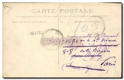 As margens do Orne — As quedas do Vey, perto de CLÉCY (Calvados) — L.D. — Verso