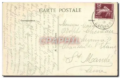 Clécy (Calvados) — L'Écluse et le Moulin du Vey — Wydawca Brière, Cliché Maillaut, Caen — Rewers