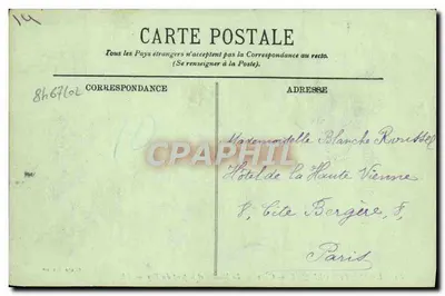 L'Orne pintoresca — Cley — La Molina y el puente del Vey — LL. — Reverso