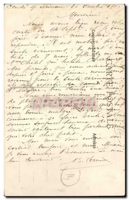 Condé-sur-Noireau — Pont-Neuf sobre a Druance — G. Geffroy, hb.-édit., Condé-sur-Noireau — Verso