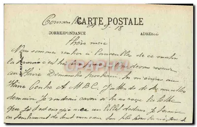 COURSEULLES — Brzegi rzeki Seulle w Percherie — LL. — Rewers
