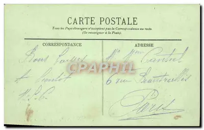 COURSEULLES — Os Margens da Seulles na Percherie — LL — Verso
