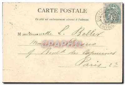 Coursoules-Sur-Mer — L'Avant-Port — E. David, Editore, n°15457 — Verso