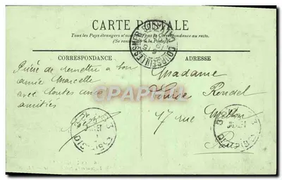 Courseulles-sur-Scie — A Seulles no ponte de Graye — LL — Verso
