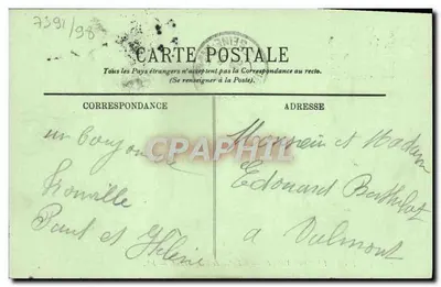 Okręgi Trouville — Katedra Criquebœuf — LL. — Rewers