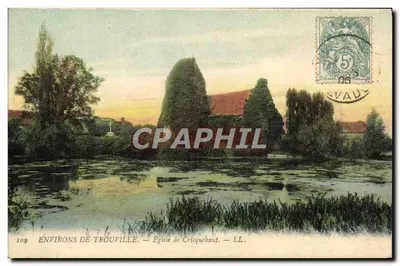 Arredores de Trouville — Igreja de Cricquebœuf — LL. n°109