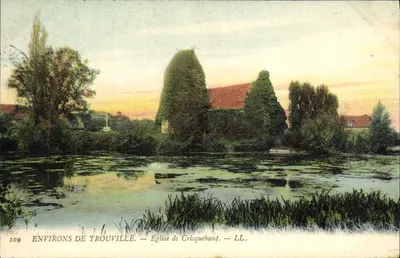 Regiões de Trouville — Igreja de Cricquebœuf — LL. N° 109