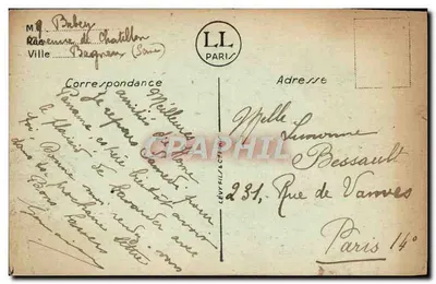 Dives — Hostelleria Guillaume-le-Conquérant i ulica Lisieux — LL — Rewers