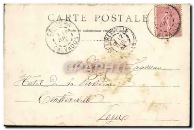Dives - Hôtellerie Guillaume-le-Conquérant — éditeur Phior Postel, n° de série non visible — Verso