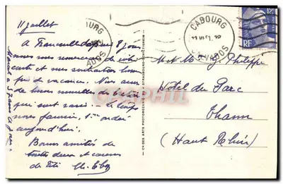 Dives — Hoteleiro de Guillaume o Conquistador — Verso