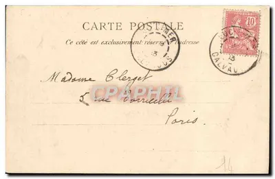 Luc-sur-Mer – Wzrastająca przypłynięcie – J. Baguaut, Caren (zarejestrowane) nr 172 — Rewers