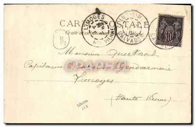 LUC - A Maré Montante — 2. BRACHET, Editores em Caen — n° 172 — Verso