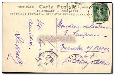 Lisieux — A Touques no Campfranc — ND Phot. — Verso