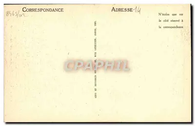 Lisieux — Stare domy na ulicy Pokoju — LL — Rewers