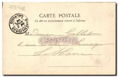 Pokój złoty (dawny biskupi pałac, styl Louis XIII) — Lisieux — Besnier, fot. n° 24 — Rewers