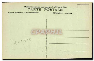 Lisieux — Kościół św. Piotra — G. Artaud, wydawca — Rewers