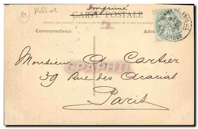 Lisieux — Ogrody Publiczne i Muzeum — Wydawca N. G. — Rewers