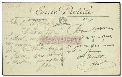 Lisieux — Widok z Touques. Kościół św. Désir — Wydawnictwo Albert Grente, n° 109 — Rewers