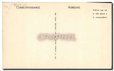Lisieux — O Château de la Salamandre, Rue aux Feuves — L.L. — Verso