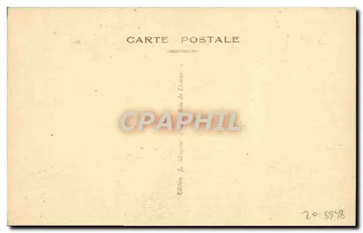 Lisieux — A Rue de la Paix — Edição J. Monjour — Verso