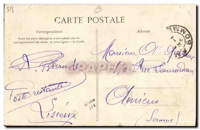 Lisieux — Rue aux Fèvres II — A Normandia — Verso