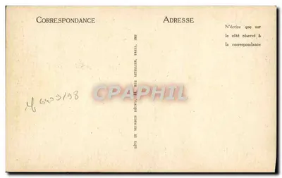 Lisieux — La Rue aux Févores — Ed. Maurice Duvey, Lisieux — Verso