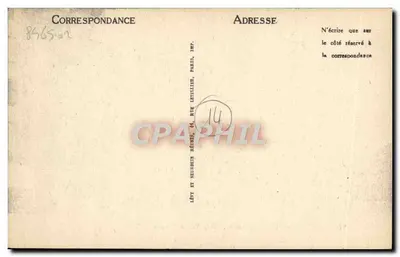 Lisieux — Velhas Casas, praça Victor-Hugo — LL — Verso