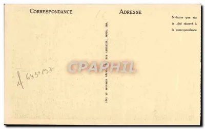 Lisieux — Alte Häuser der Rue aux Fèvres (16. Jahrhundert) — ND — Rückseite