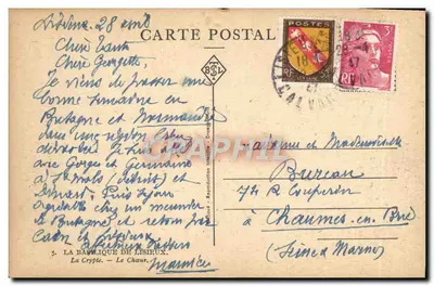 La Basilica di Lisieux — La Cripta — Le Châaur — n°5 — Verso