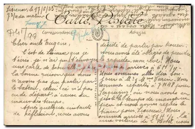 Lisieux — Vecchie Case. Piazza della Halle au Beurre — Edizione Artistica Marchin, n°93 — Verso