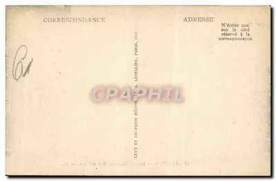 Lisieux — Velhas Casas. Rue au Char — LL — Verso