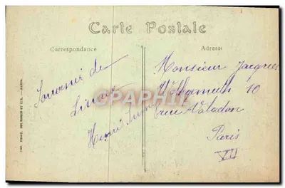 Dom z XVI wieku — Plac Victor-Hugo — ND. Fot. LISIEUX — Rewers
