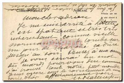 Lisieux — Viejas Casas, Plaza Victor-Hugo — Edición Maurice Duvey Lisieux — Reverso