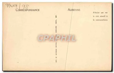 Lisieux — Stare domy, ulica Char — Lib Floquet — Rewers