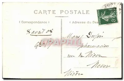 Lisieux — La Rue aux Fèvres, Oude huizen van de 14e en 15e eeuw — Ed. Blanché, Lisieux — Chêne Tribouillard — Achterkant