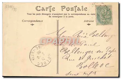 Velhas Casas da Grande-Rua — LISIEUX — A.G. ND Phot — Verso