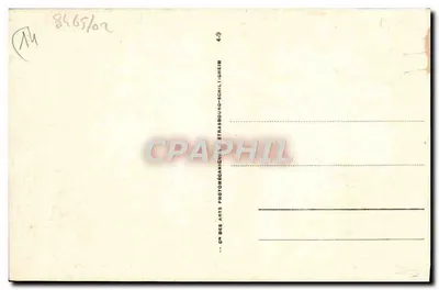 Luc-sur-Mer — Katedra i stary dzwonnica (XII wiek) — Stara pocztówka n°113 — Rewers